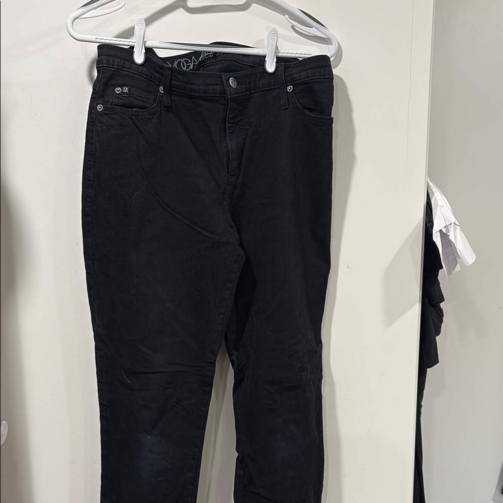 Black Denim Yoga Jeans